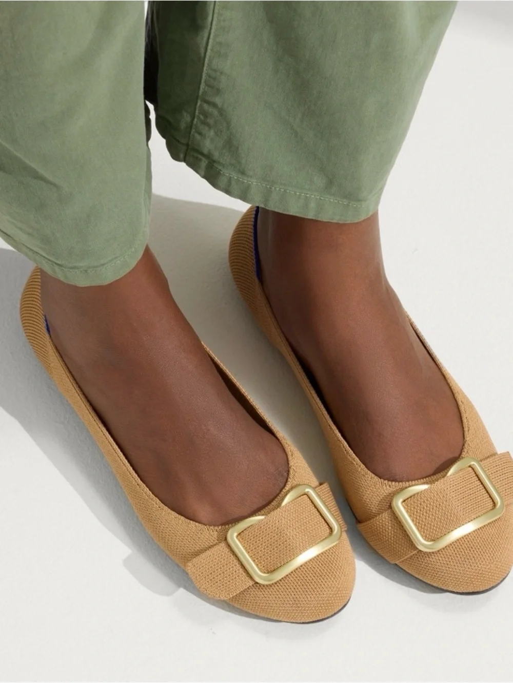 Rothy's The Emblem Ballet Flat in Wren